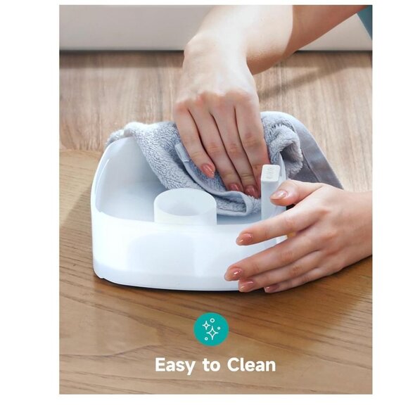 HiCOZY Portable Air Cooler with 2 Ultrasonic Mist Levels & 3 Fan Speeds, Evapora - Picture 5 of 9